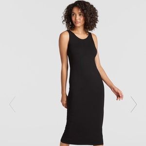 Eileen Fisher viscose jersey tank dress